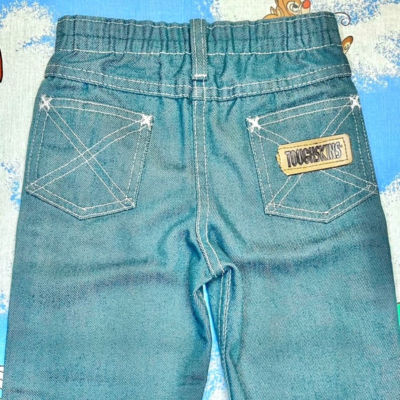 Vintage 70s green Toughskins kids jeans 🌀 - Picture 2 of 9